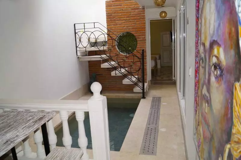 تختخواب و صبحانه Peregrinos Hostel Cartagena De Indias