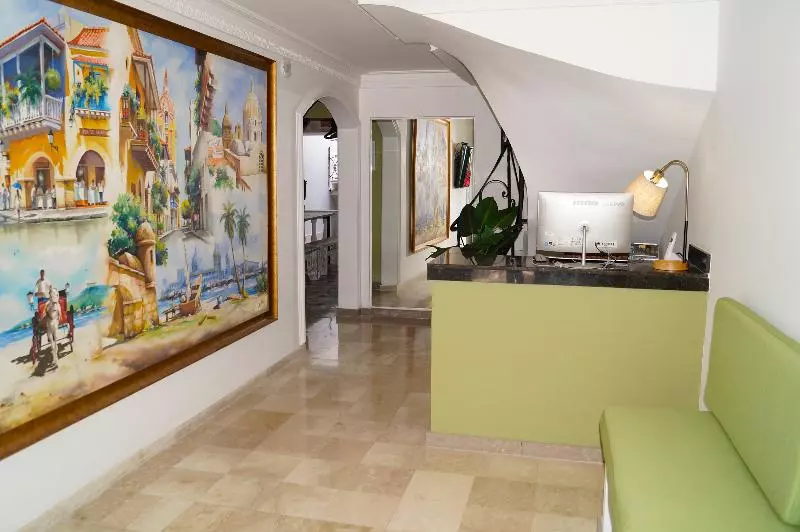 تختخواب و صبحانه Peregrinos Hostel Cartagena De Indias