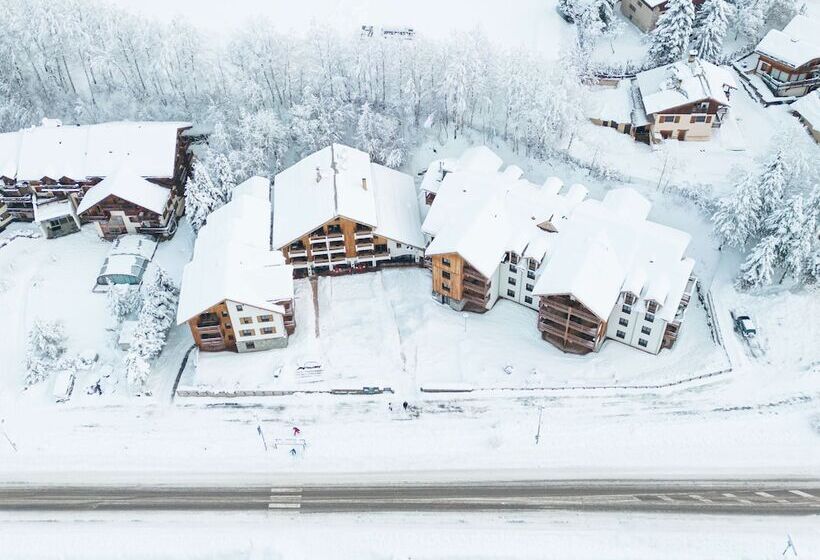 هتل Terresens Résidence Le Cristal Lodge