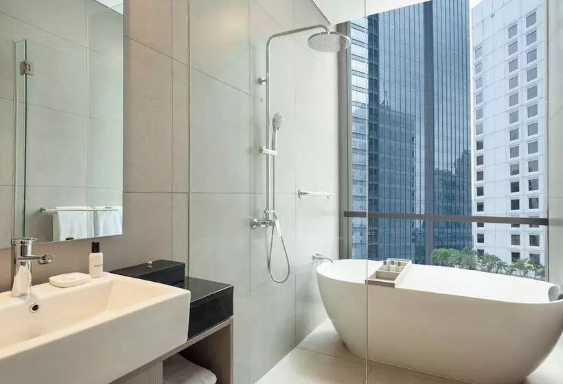 ホテル Mangkuluhur Residences By Lorin