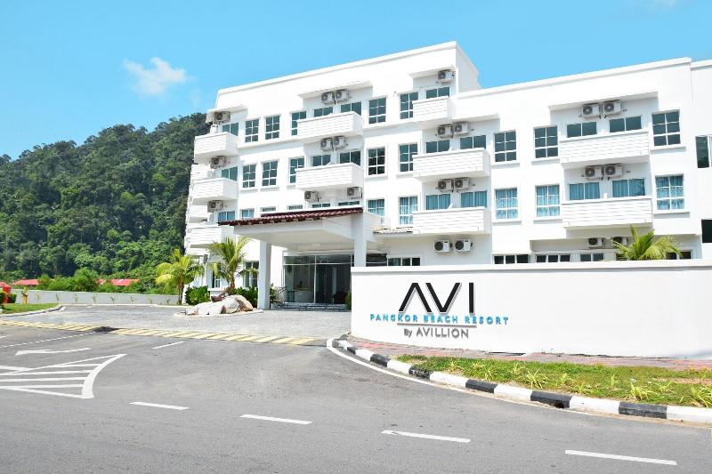 בית מלון כפרי Avi Pangkor Beach Resort