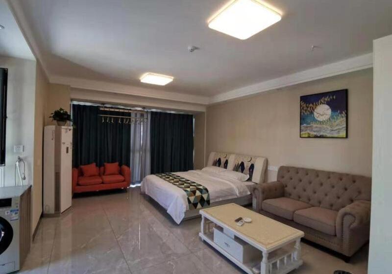 호텔 Green Apartments Suqian Shuyang Central City Plaza