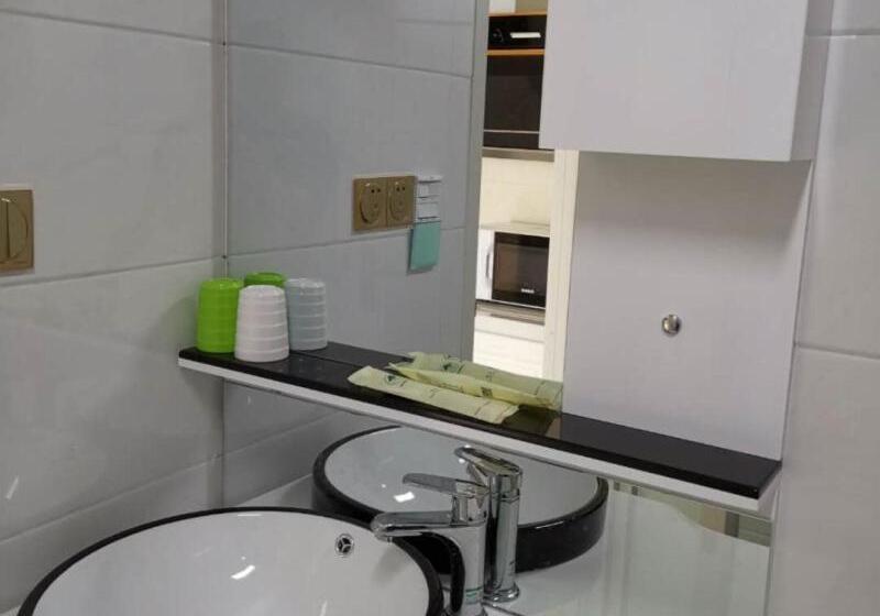 호텔 Green Apartments Suqian Shuyang Central City Plaza