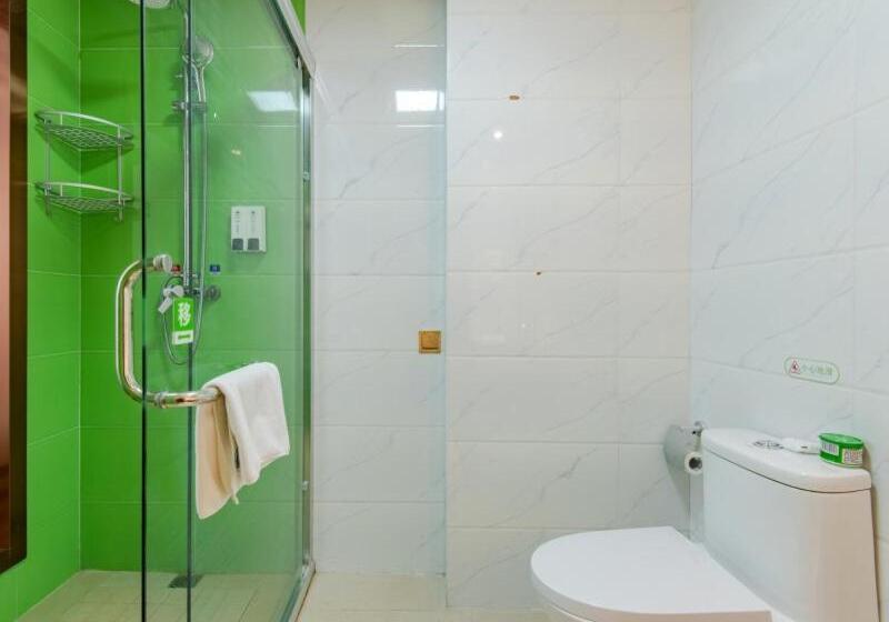 酒店 Greentree Inn Hefei Shushan District Binhu Qiancheng Business