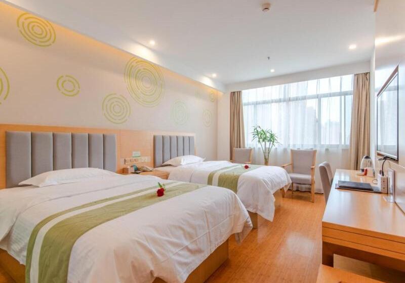 酒店 Greentree Inn Hefei Shushan District Binhu Qiancheng Business