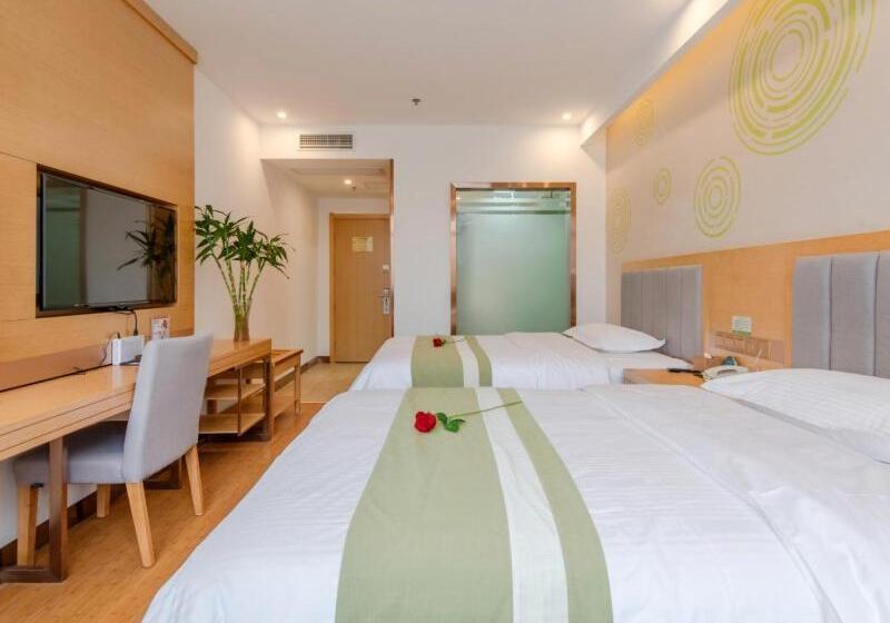 酒店 Greentree Inn Hefei Shushan District Binhu Qiancheng Business