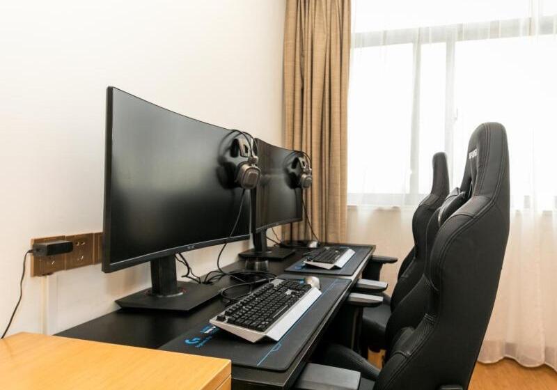 酒店 Greentree Inn Hefei Shushan District Binhu Qiancheng Business