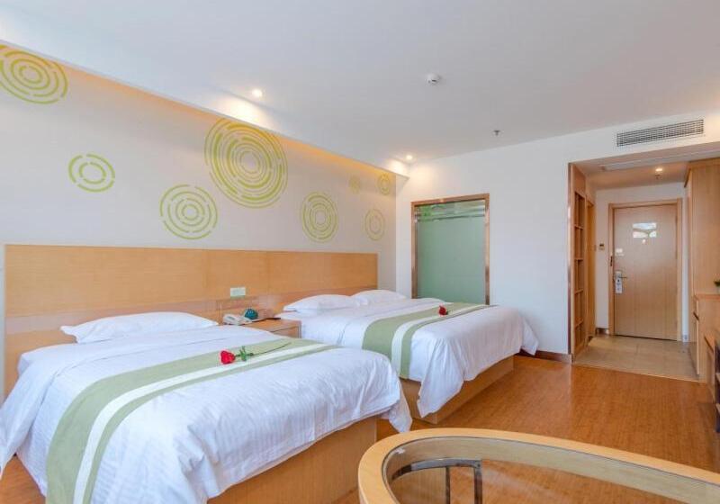 酒店 Greentree Inn Hefei Shushan District Binhu Qiancheng Business