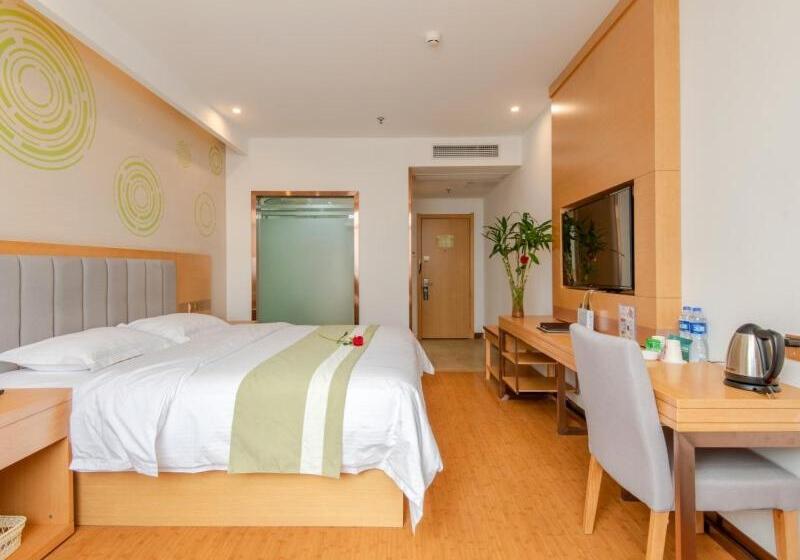 酒店 Greentree Inn Hefei Shushan District Binhu Qiancheng Business