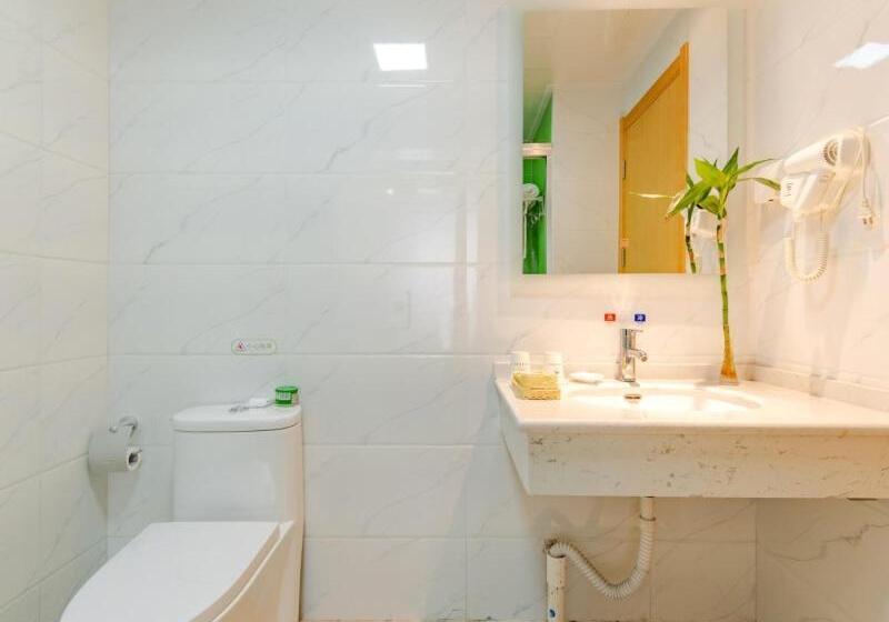 酒店 Greentree Inn Hefei Shushan District Binhu Qiancheng Business