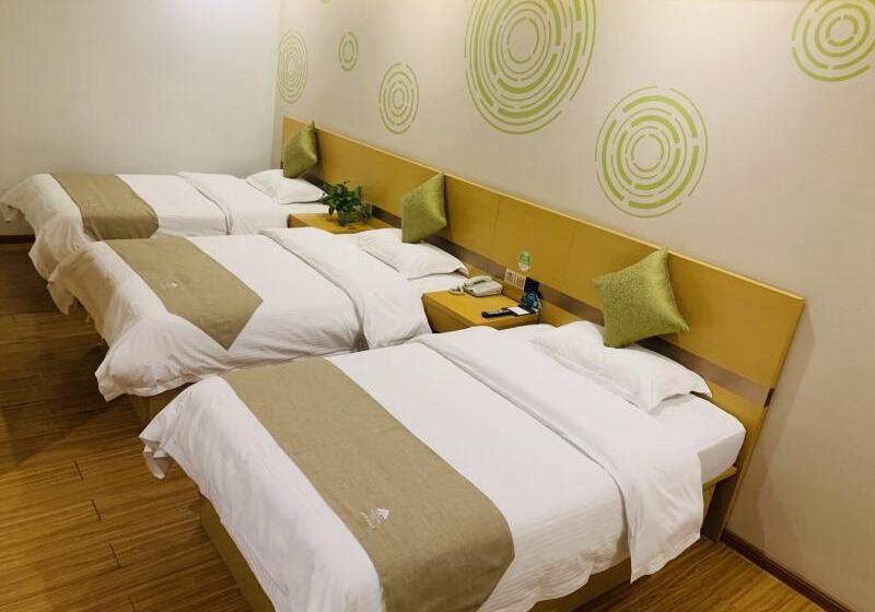 Otel Greentree Inn Tianjin Hedong District Tianjin Station Front Square Express