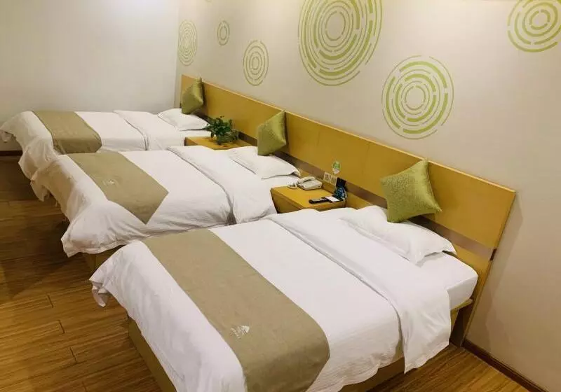 Hotelli Greentree Inn Tianjin Hedong District Tianjin Station Front Square Express