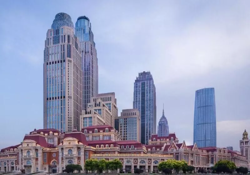 Hotelli Greentree Inn Tianjin Hedong District Tianjin Station Front Square Express