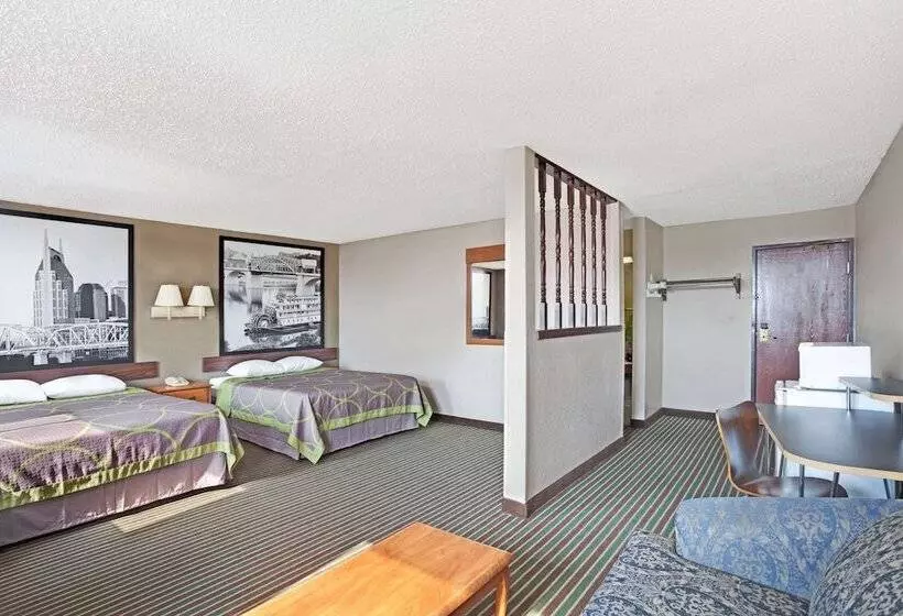 ホテル Super 8 By Wyndham Nashville/ Dntn/ Opryland Area