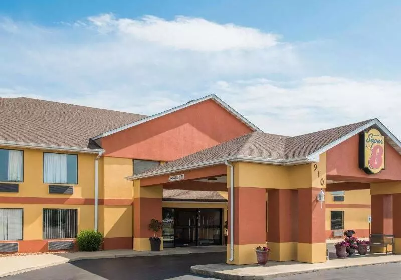 호텔 Super 8 By Wyndham Troy Il/st. Louis Area