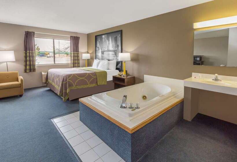 فندق على الطريق Super 8 By Wyndham Hebron Lowell Area