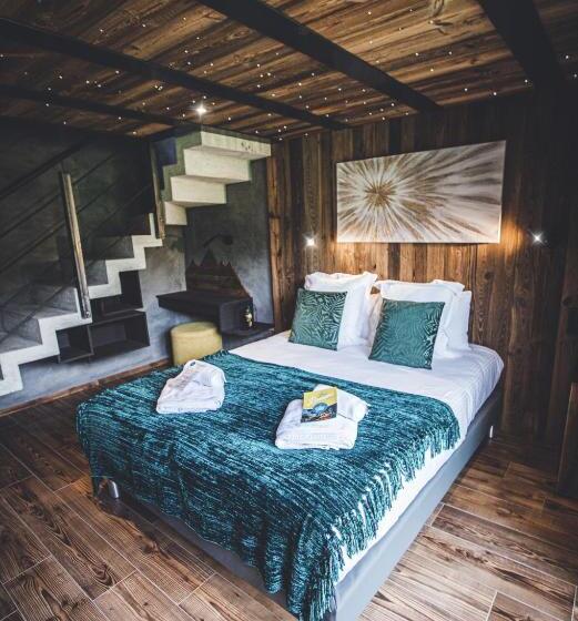 تختخواب و صبحانه Les Mazots Des Fées