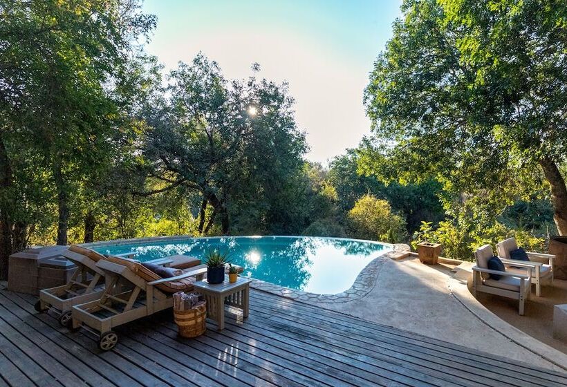 בית מלון כפרי Leopard's Lair Bush Lodge