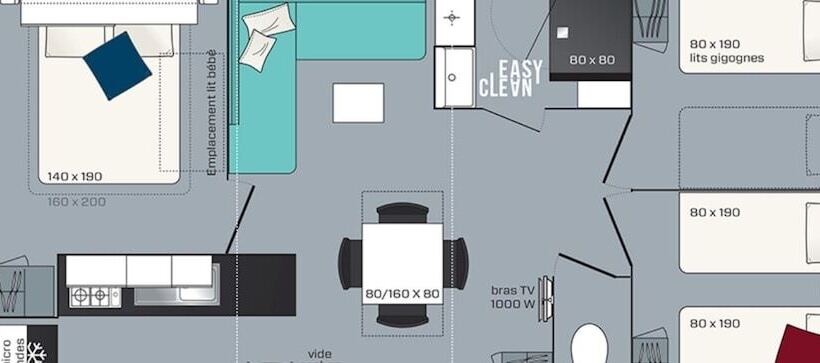 ホテル Camping Park Er Lann