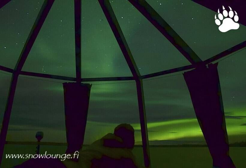 酒店 Snowlounge Aurorahut Glasigloos Ice