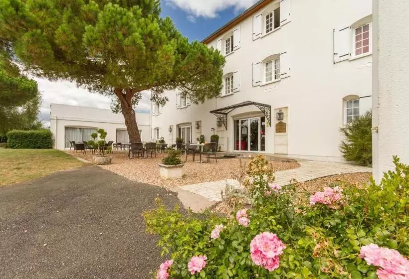 호텔 Logis Hôtel Restaurant Des Châteaux