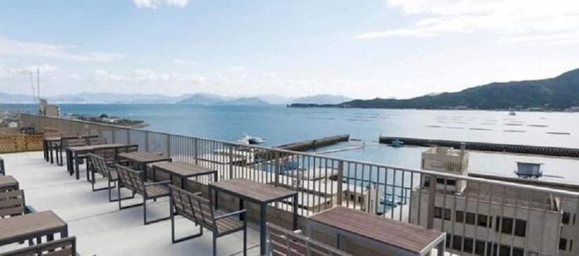 료칸 Miyajimaan Hiroshima