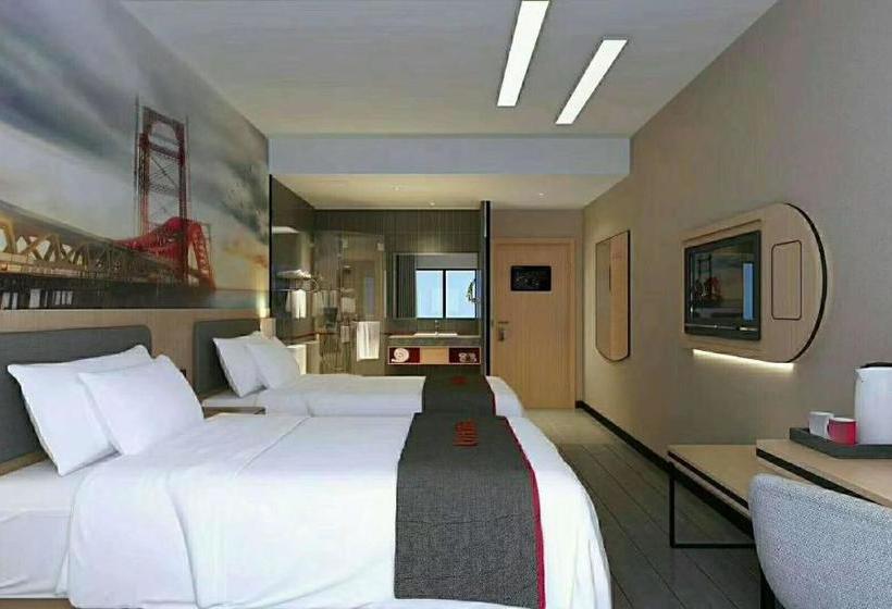 Thank Inn Chain Hotel Henan Luoyang Mengjin County Huimeng Avenue Bilingual School