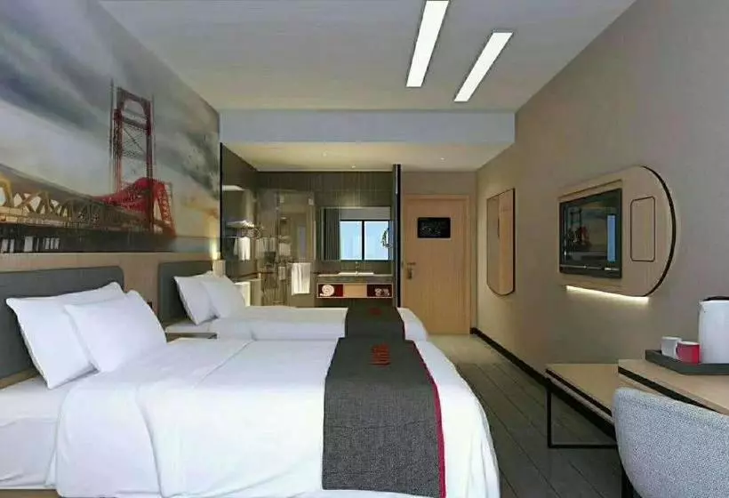 Thank Inn Chain Hotel Henan Luoyang Mengjin County Huimeng Avenue Bilingual School