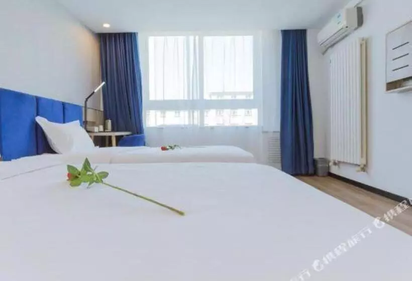 ホテル 7 Days Premium Qingdao Railway Station Zhanqiao Badaxia Plaza