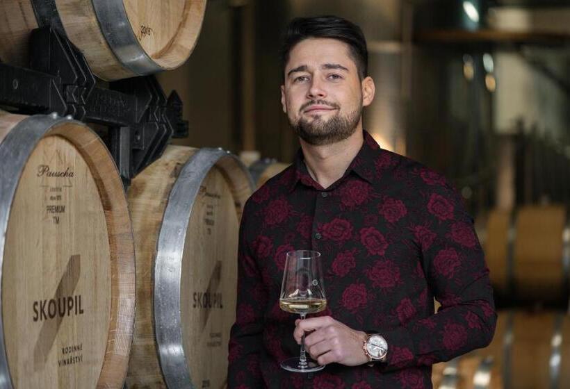 פנסיון Rodinné Vinařství Skoupil