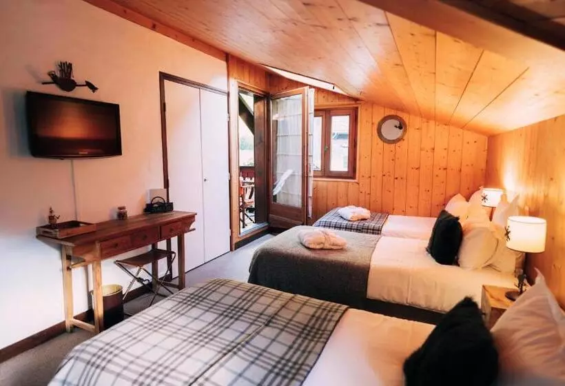 فندق Chalet Hôtel Gai Soleil