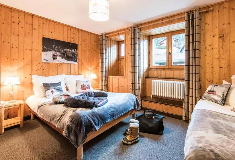 فندق Chalet Hôtel Gai Soleil