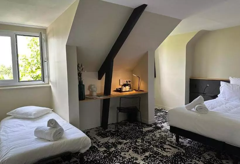 ホテル Logis Hôtel & Restaurant Le Vert Bocage