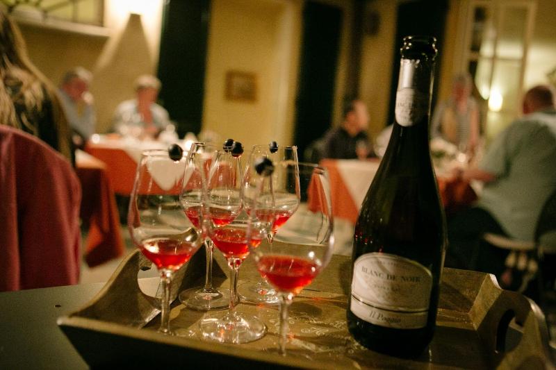 田舎風ホテル Tenuta Il Sassone   Wine & Food