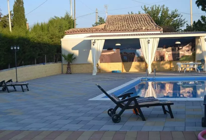 ペンション Villa Belvedere Lago Pergusa