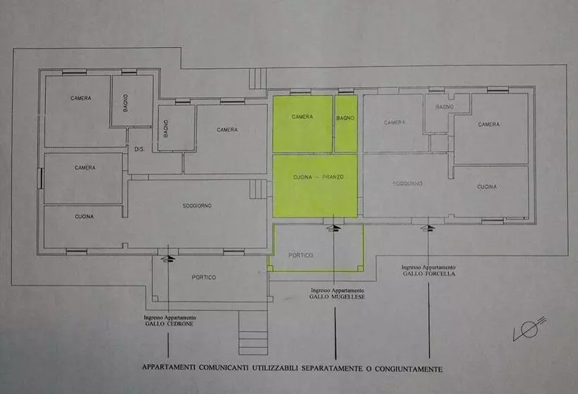 田舎風ホテル Agriturismo Cantagalli