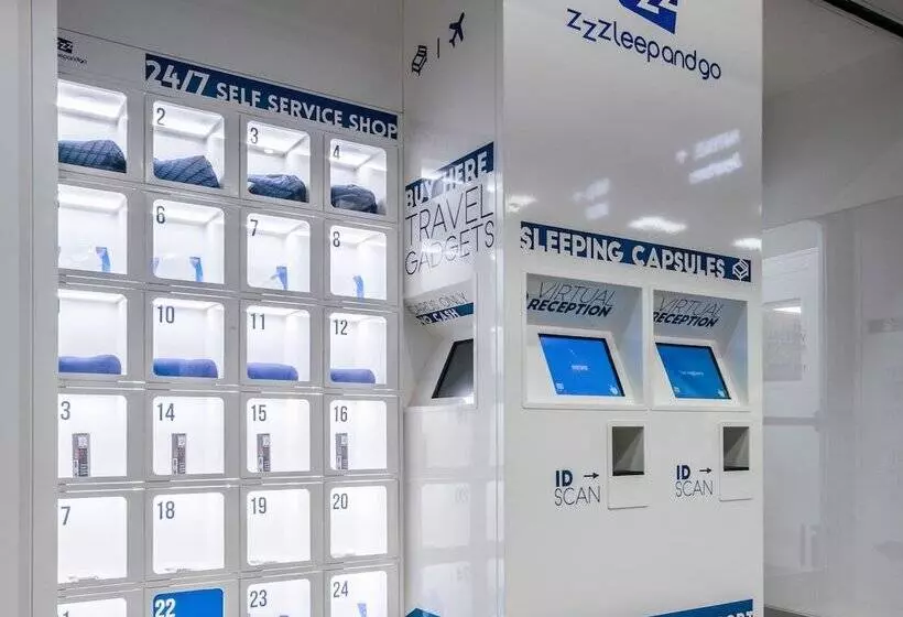 Hotelli Resting Pods   Zzzleepandgo Bgy Airport