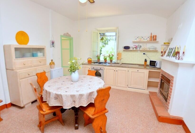 House Overlooking The Lake, In A Hilly Position