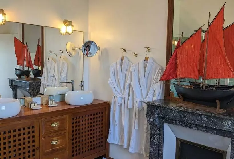 ベッドアンドブレックファースト Manoir De Truhelin, à 2 Pas Du Golfe Du Morbihan