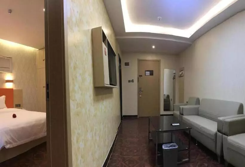 ホテル 7days Premium Zibo Huantai Xinyu Building Branch