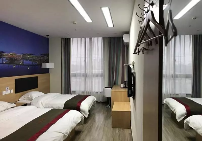 هتل Thank Inn Chain  Jiangsu Wuxi Binhu District Zhenhu Road