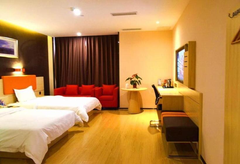 酒店 7days Premium Deyang Shifang Square Branch