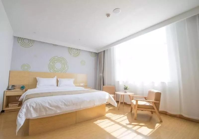 Hotelli Greentree Inn Langfang City Wen An County Beach Town Anzu Road Business