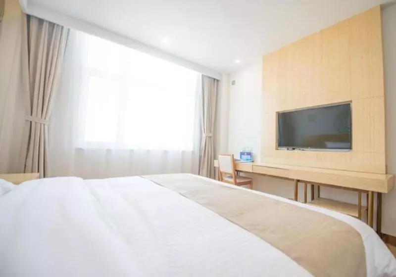 Hotelli Greentree Inn Langfang City Wen An County Beach Town Anzu Road Business