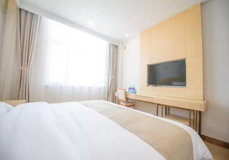 Hotelli Greentree Inn Langfang City Wen An County Beach Town Anzu Road Business