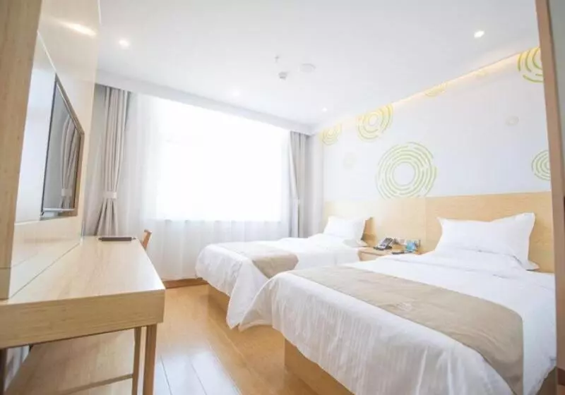 Hotelli Greentree Inn Langfang City Wen An County Beach Town Anzu Road Business