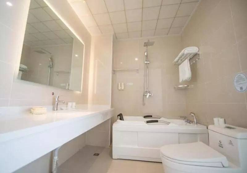 Hotelli Greentree Inn Langfang City Wen An County Beach Town Anzu Road Business