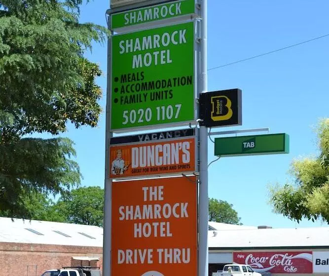 モーテル The Shamrock Hotel Balranald