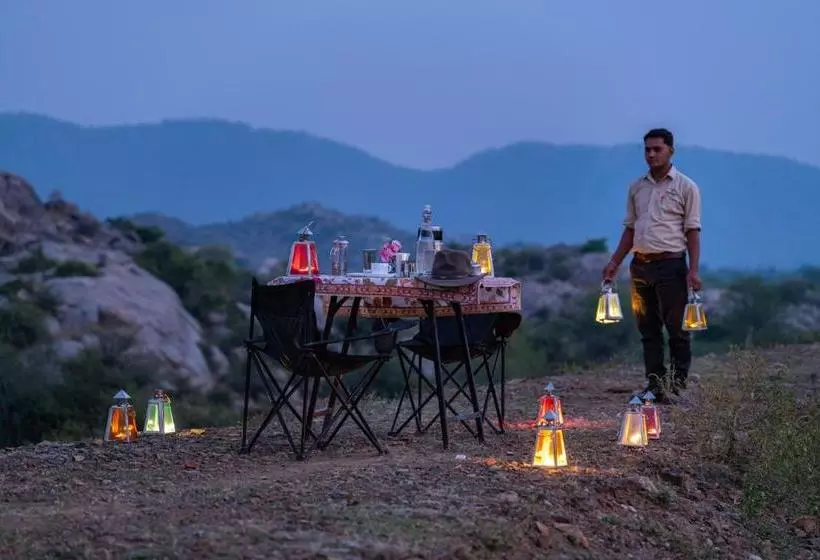 リゾートホテル Utsav Camp Sariska
