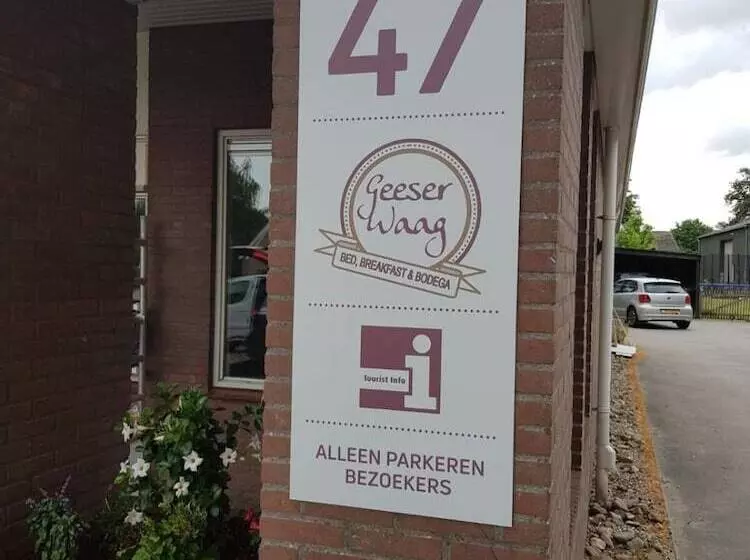 Bed & Breakfast Geeser Waag